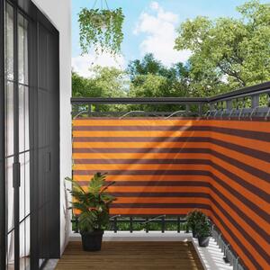 VidaXL Erkély Szúnyogháló Narancs és Barna 110 x 200 cm Oxford Szövet