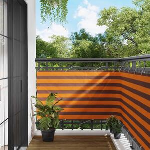 VidaXL Erkély Szúnyogháló Narancs és Barna 100 x 200 cm Oxford Szövet