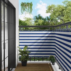 VidaXL Erkély Szúnyogháló Kék és Fehér 110 x 200 cm Oxford Szövet