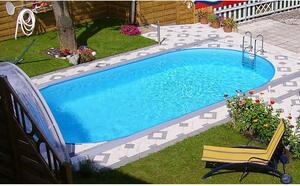 Styriapool Ovális Fémvázas Medence - 800x400x150 cm