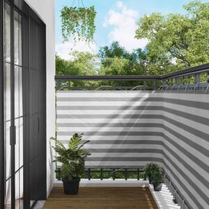 VidaXL Erkély Szúnyogháló Világosszürke és fehér 110 x 200 cm
