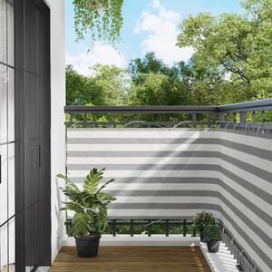 VidaXL Erkély Szúnyogháló Világosszürke és fehér 90 x 200 cm