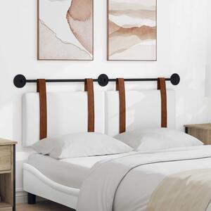 Fali Fejtámla Falra szerelhető Fehér 150 x 55 x 5 cm Antik PU