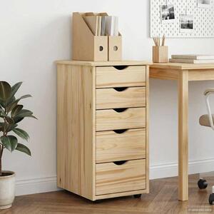 Cabinet Barna 34 x 39 x 61,5 cm Tömör fenyőfa