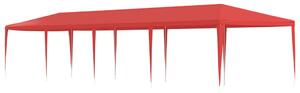 VidaXL Partysátor Piros 1200 x 300 x 255 cm PE és acél