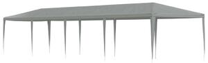 VidaXL Partysátor Világosszürke 1200 x 300 x 255 cm PE és acél