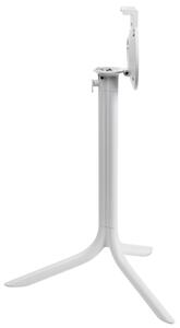 NARDI Fehér alumínium összecsukható asztallap Flute 72 cm