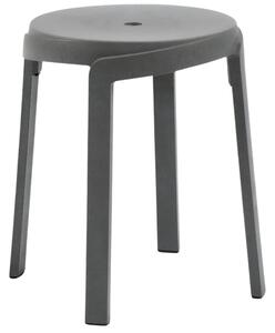 NARDI Szürke műanyag kerti zsámoly Stack Mini 36,5 cm