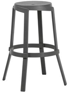 NARDI Szürke műanyag kerti bárszék Stack Maxi 76,5 cm
