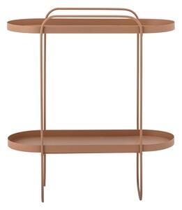Fém tárolóasztal 25x57 cm Reet – Bloomingville