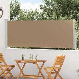 VidaXL Húzható oldalsó napernyő Tópszínű 300 x 100 cm Poliészter
