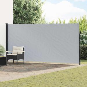 VidaXL Húzható oldalsó napernyő Szürke 300 x 200 cm Poliészter