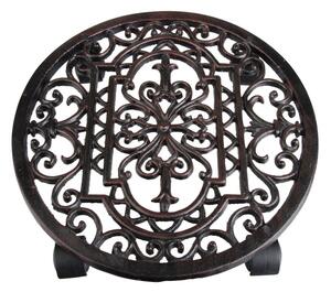 Fém gurulós virágállvány ø 29 cm Ornament – Esschert Design