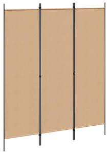 VidaXL Szobaelválasztó Bézs 150 x 180 cm Szövet