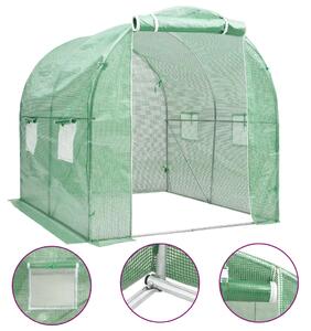 VidaXL melegház 4 m² 2 x 2 x 2 m
