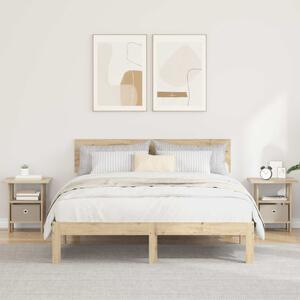 Éjjeli asztal 2 pcs Sonoma tölgy 41 x 40 x 45 cm Faanyag