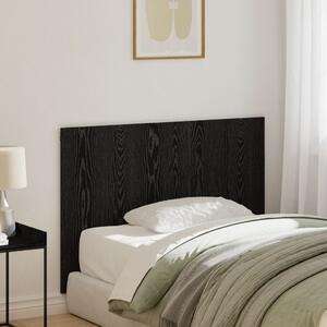 Ágy Fejtámla Fekete Tölgy 120x1,5x80 cm Műszakilag kidolgozott Fa
