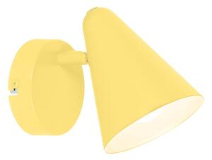 Sárga fali lámpa Amor – Candellux Lighting