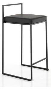 Fekete bárszék szett 2 db-os 77 cm Dodo – Tomasucci