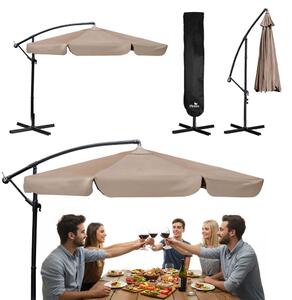 Parasol ogrodowy składany 6 segmentowy 350 cm z pokrowcem Plonos PL-880