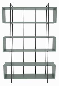 Zöld könyvespolc 120x180 cm Bruti – Kalune Design