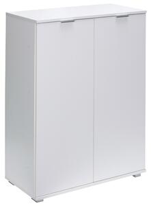Casaria® Alba szekrény 2 ajtóval - fehér