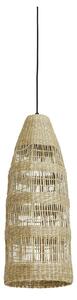 Natúr színű függőlámpa tengerifű búrával ø 20 cm Latika – Light & Living