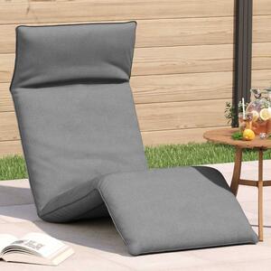 VidaXL szürke oxford-szövet összecsukható napozóágy 175x54x8,5 cm