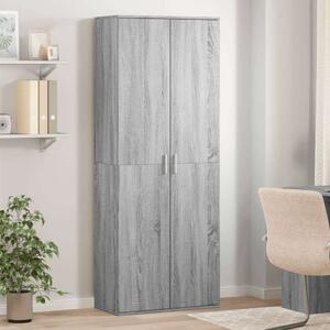 VidaXL szürke sonoma színű szerelt fa magasszekrény 70 x 35 x 180