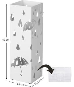 SAFFA fehér esernyőtartó