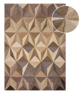 Bézs gyapjú szőnyeg 160x230 cm Reverie – Flair Rugs