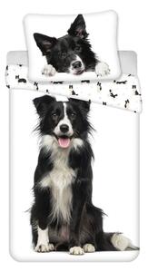 Egyszemélyes pamut gyerek ágyneműhuzat 140x200 cm Border Collie – Jerry Fabrics