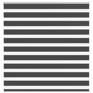 Zebrafüggönnyel fekete szövetszélesség 145,9 cm poliészter