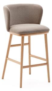 Világosbarna bárszék (ülésmagasság 65 cm) Ciselia – Kave Home