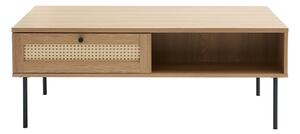 Natúr színű dohányzóasztal 60x110 cm Pensacola – Unique Furniture
