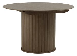 Kerek bővíthető étkezőasztal ø 120 cm Nola – Unique Furniture