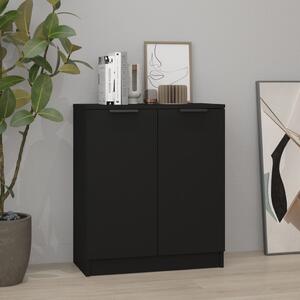 VidaXL fekete szerelt fa tálalóasztal 60 x 30 x 70 cm
