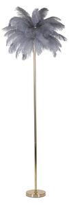 Szürke-aranyszínű állólámpa (magasság 160 cm) Palm – Mauro Ferretti