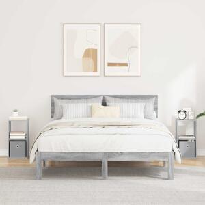 Éjjeli asztal 2 pcs Szürke Sonoma 25,5 x 22 x 49,5 cm Faanyag
