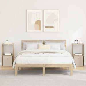 VidaXL Éjjeli asztal 2 pcs Sonoma tölgy 35 x 32 x 68,5 cm Faanyag