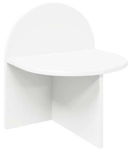 VidaXL Éjjeli asztal Fehér 40 x 35,5 x 45,5 cm Mérnöki fa
