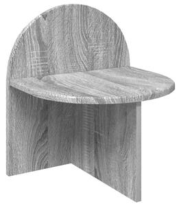 VidaXL Éjjeli asztal Szürke Sonoma 40 x 35,5 x 45,5 cm Mérnöki fa