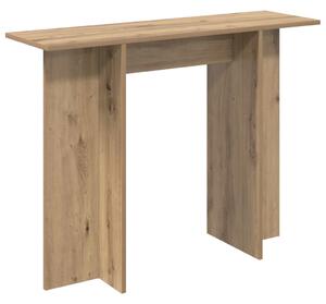 Konzolasztal Kézműves Tölgy 100 x 30 x 75 cm Szerelt Fa