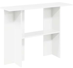 Konzolasztal Fehér 100 x 30 x 75 cm Szerelt Fa