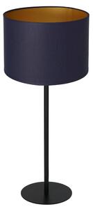Luminex Asztali lámpa ARDEN 1xE27/60W/230V á. 25 cm lila/arany LU3573