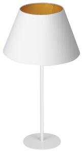 Luminex Asztali lámpa ARDEN 1xE27/60W/230V á. 30 cm fehér/arany LU3458