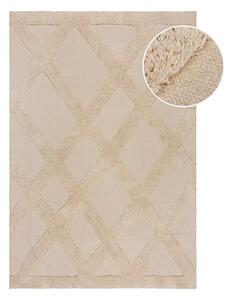 Bézs pamut szőnyeg 160x230 cm Tessa Diamond – Flair Rugs