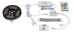 EGLO 97927 LED STRIPES-FLEX, beltéri LED szalag, MAX 10W, 600lm, 3000 K, átlátszó / műanyag lámpatest, IP20, Bluetooth, színhőmérséklet szab., RGBW, vezérlés: applikációval, távirányítóval ( tartozék ), LED nem cserélhető, dugvillás adapterrel