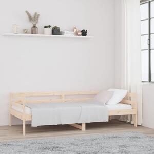 Tömör fenyőfa kanapéágy matrac nélkül 80 x 200 cm