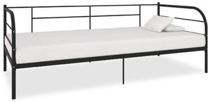 VidaXL fekete fém kanapéágy-keret 90 x 200 cm